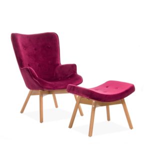 POLTRONA R160 con poggiapiede