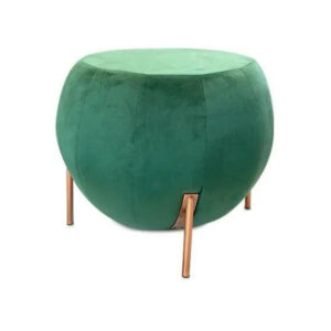 Pouf rotondo in velluto