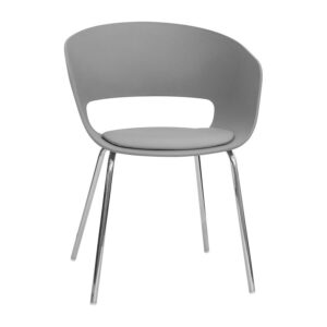 Poltroncina in metallo e polipropilene