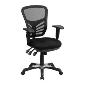 Poltrona ufficio ergonomica con rete traspirante