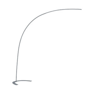 Piantana ad Arco Trio Leuchten Shanghai