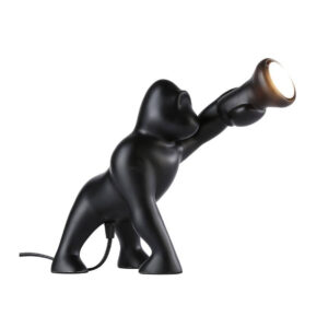 Lampada da tavolo gorilla in resina