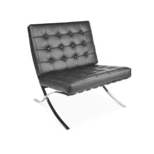 Poltrona Barcelona in pelle