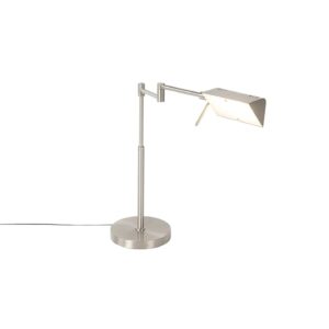 Lampada da tavolo in acciaio dimmerabile