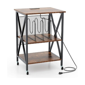 Tavolino per giradischi portavinili