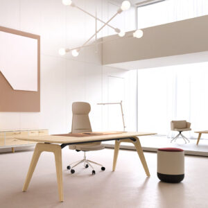 Bralco - Scrivania direzionale Rail